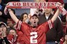 Ohio State fans cheer for their team prior to the Sugar Bowl NCAA college football game against Arkansas at the Louisiana Superdome in New Orleans, Tuesday, Jan. 4, 2011. (AP Photo/Dave Martin)